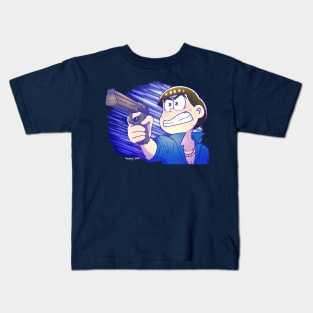 Just Shoot Me - Karamatsu (Osomatsu-san) Kids T-Shirt